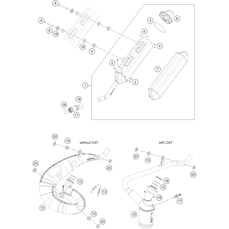 ECHAPPEMENT HUSQVARNA 300 TE PRO 2026